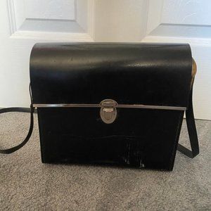 Vintage large camera bag/ purse